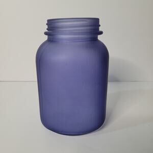 Blue Mason Jar Style Glass Jar - Excellent Condition!